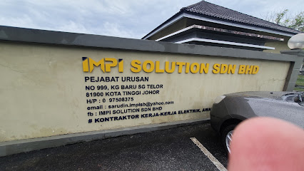 Impi Solution Sdn Bhd solar installation in KOTA TINGGI