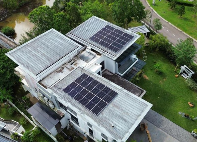 M1 Solar Sdn. Bhd. — solar installation team in Batu Pahat, Johor