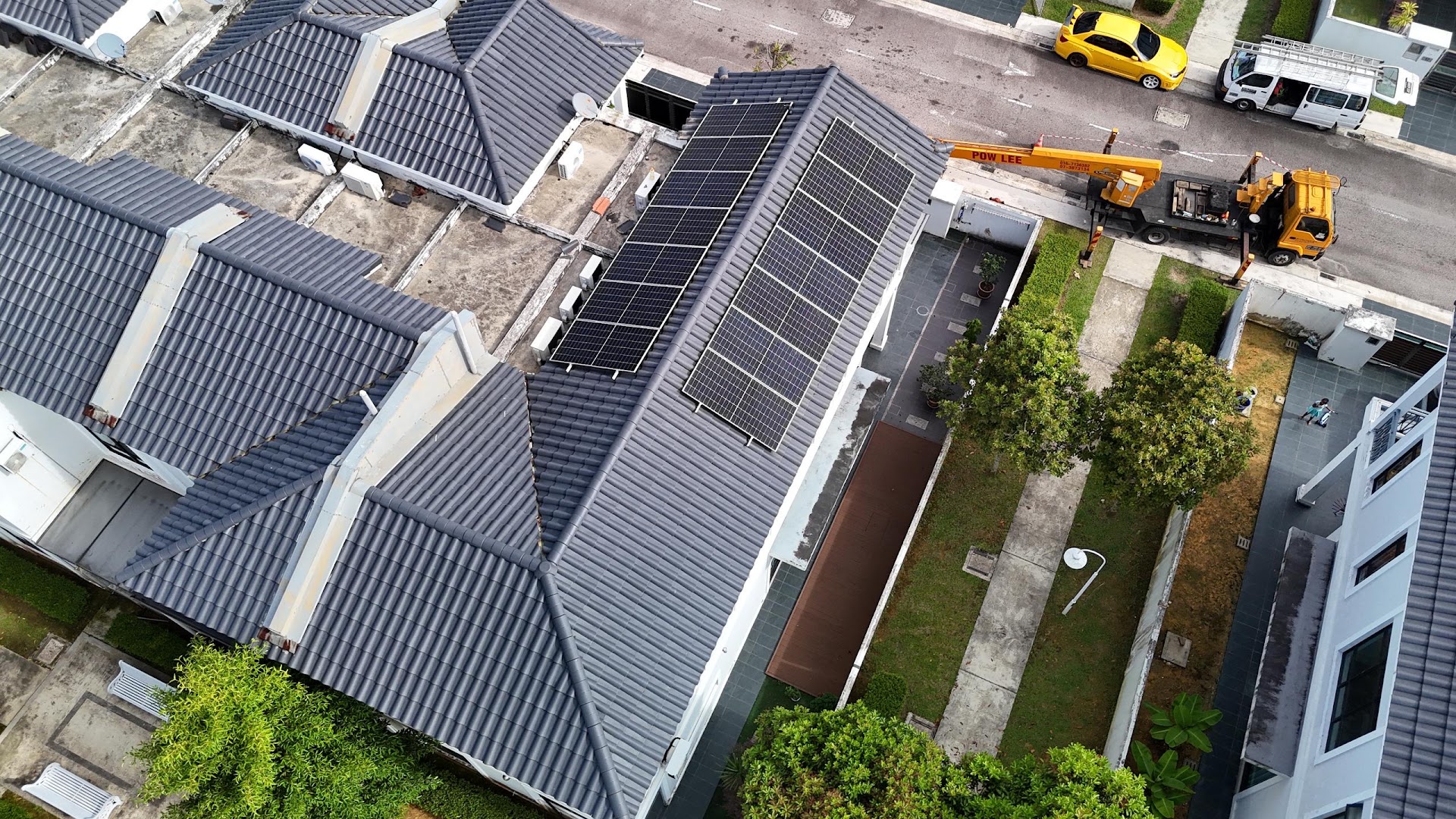 Quantum Renewable Energy Sdn. Bhd. — solar installation team in Senai, Johor