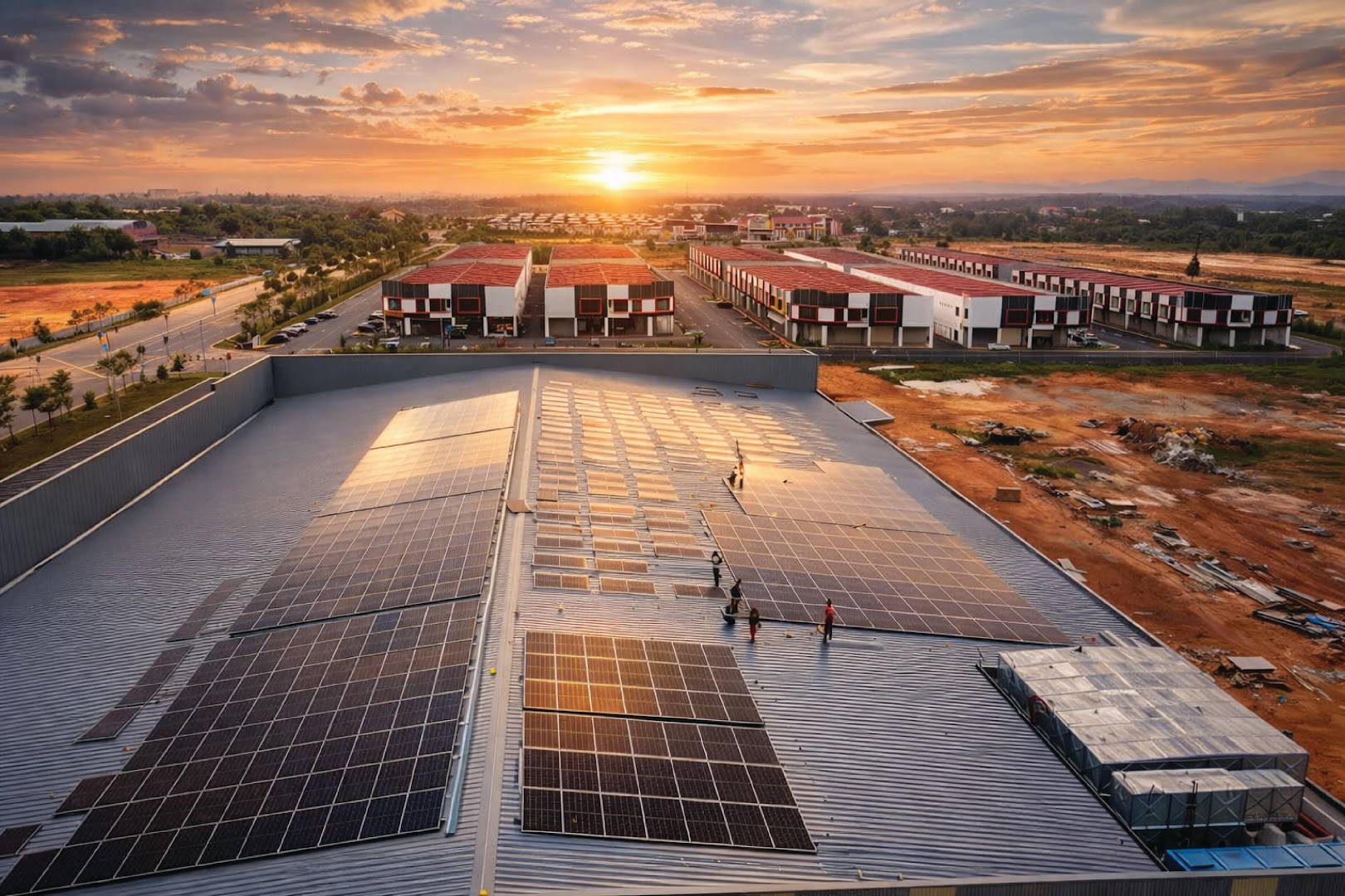 Starlight Green Energy Sdn Bhd — solar installation team in Muar, Johor