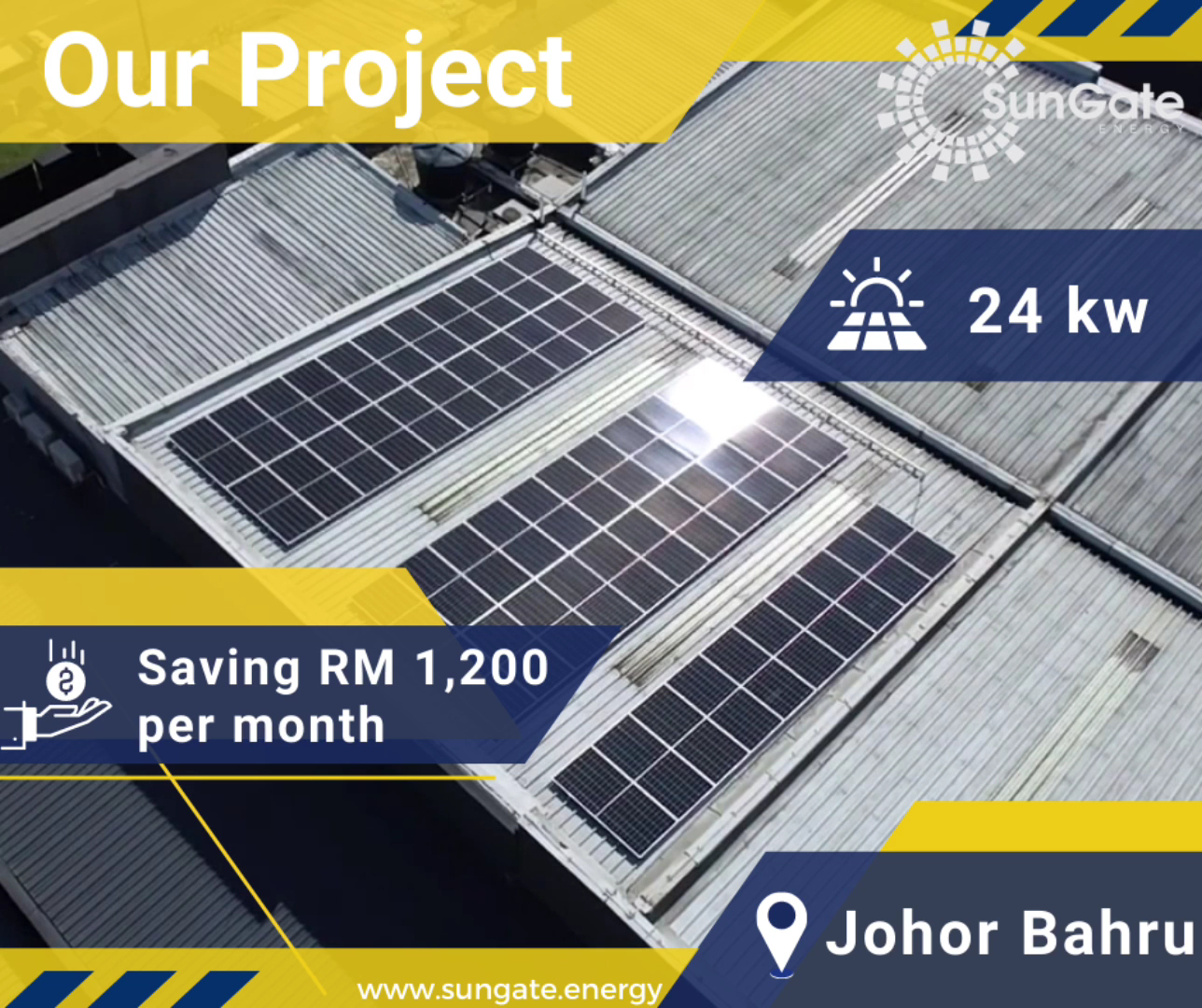 Sungate Energy Sdn Bhd solar project photo 2, Johor Bahru, Johor