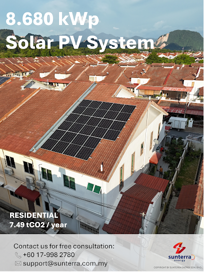 Sunterra Energy Sdn Bhd solar installation in Ipoh